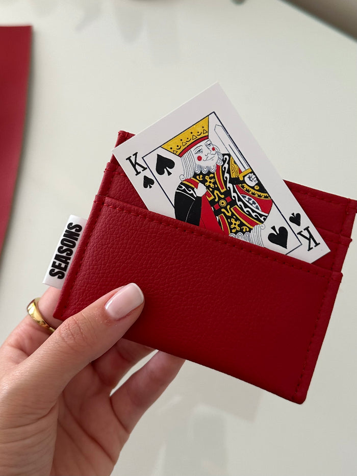 Red Cardholder