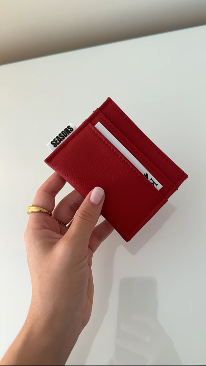 Red Cardholder