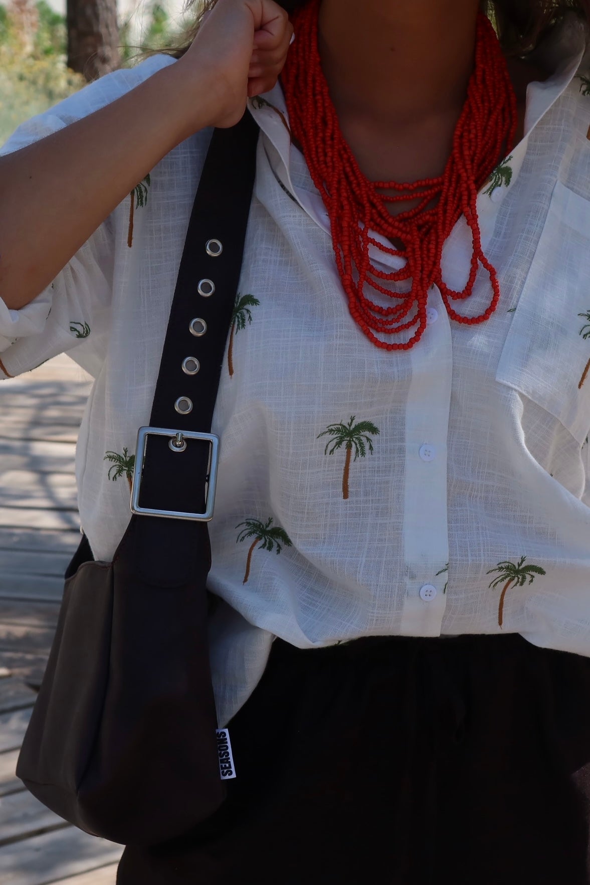 Brown match Bag
