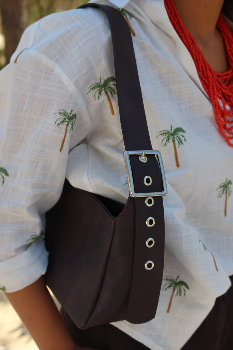 Brown match Bag