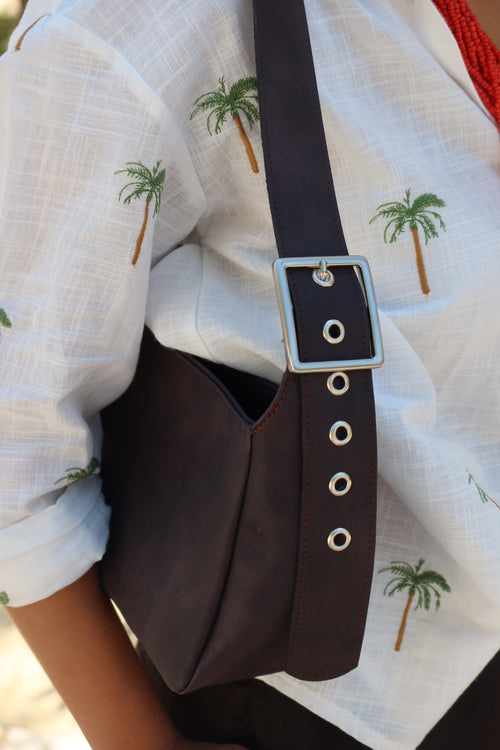 Brown match Bag